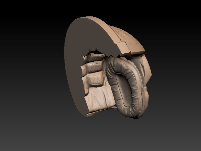 Star Wars Pin Up Sexy Rebel Pilot and Gonk Droid 3D print model_26