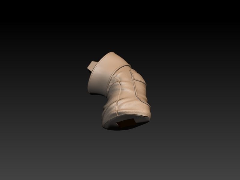 Star Wars Pin Up Sexy Rebel Pilot and Gonk Droid 3D print model_43