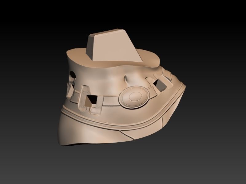 Star Wars Pin Up Sexy Rebel Pilot and Gonk Droid 3D print model_47