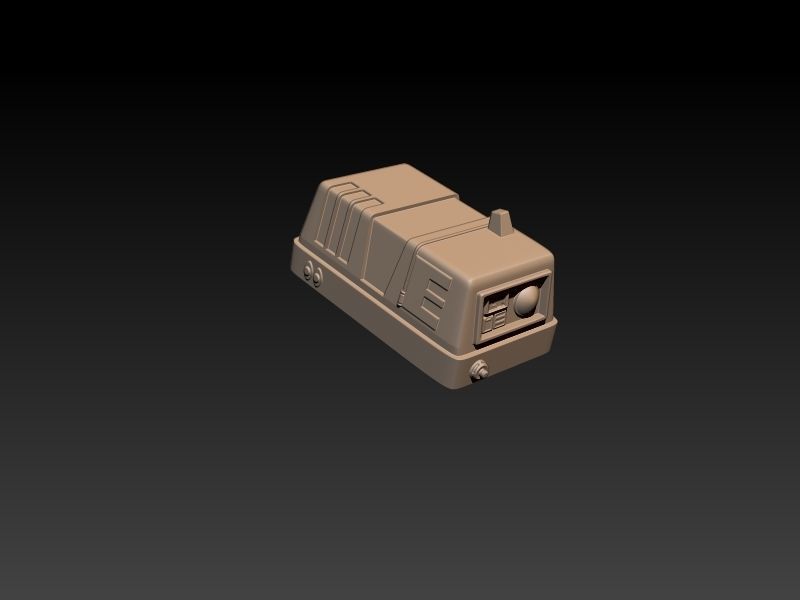 Star Wars Pin Up Sexy Rebel Pilot and Gonk Droid 3D print model_20