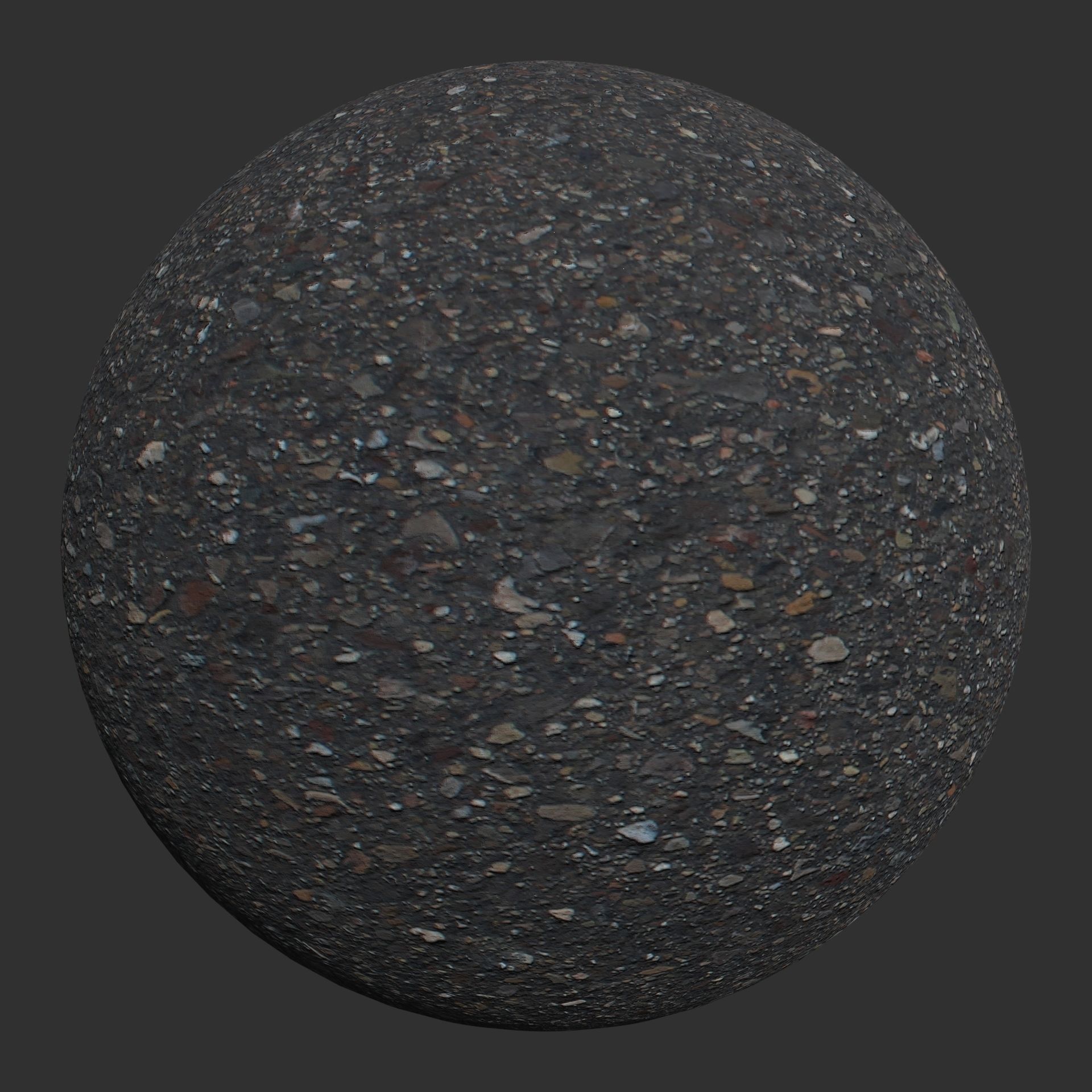 Metal Fence Low-poly 3D model_10