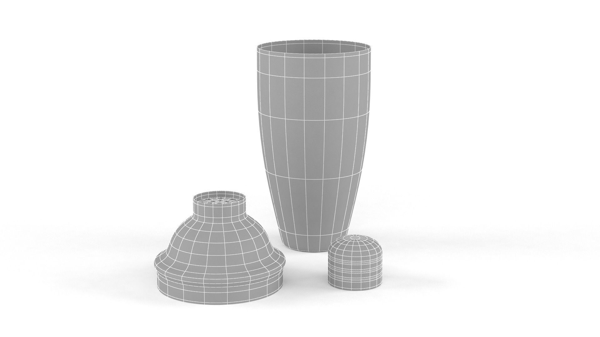 Cocktail Shaker 3D model_9