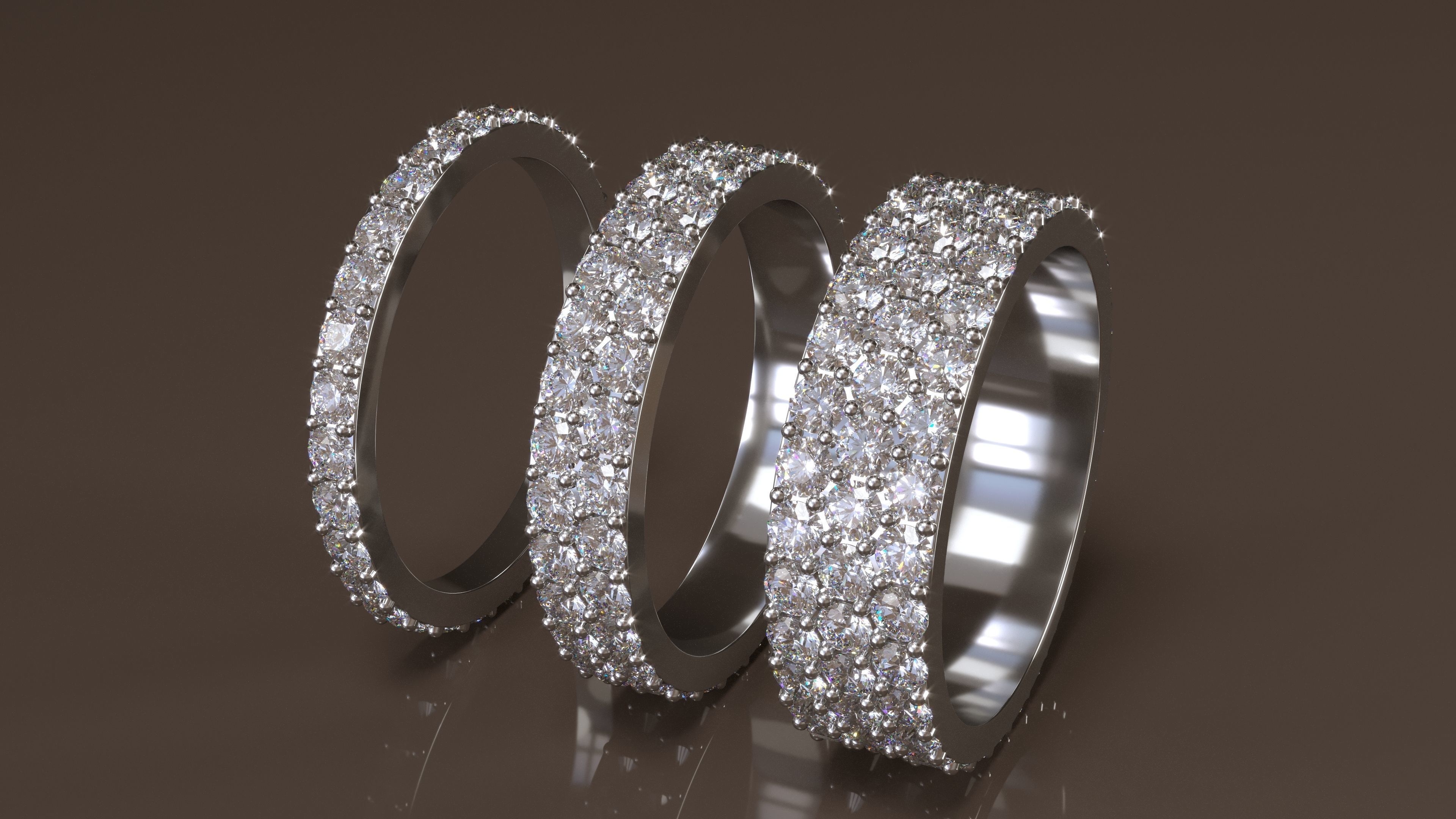 Infinity rings In Pack  3D Model Collection_2