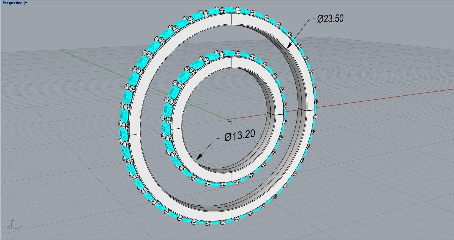 Infinity rings In Pack  3D Model Collection_6