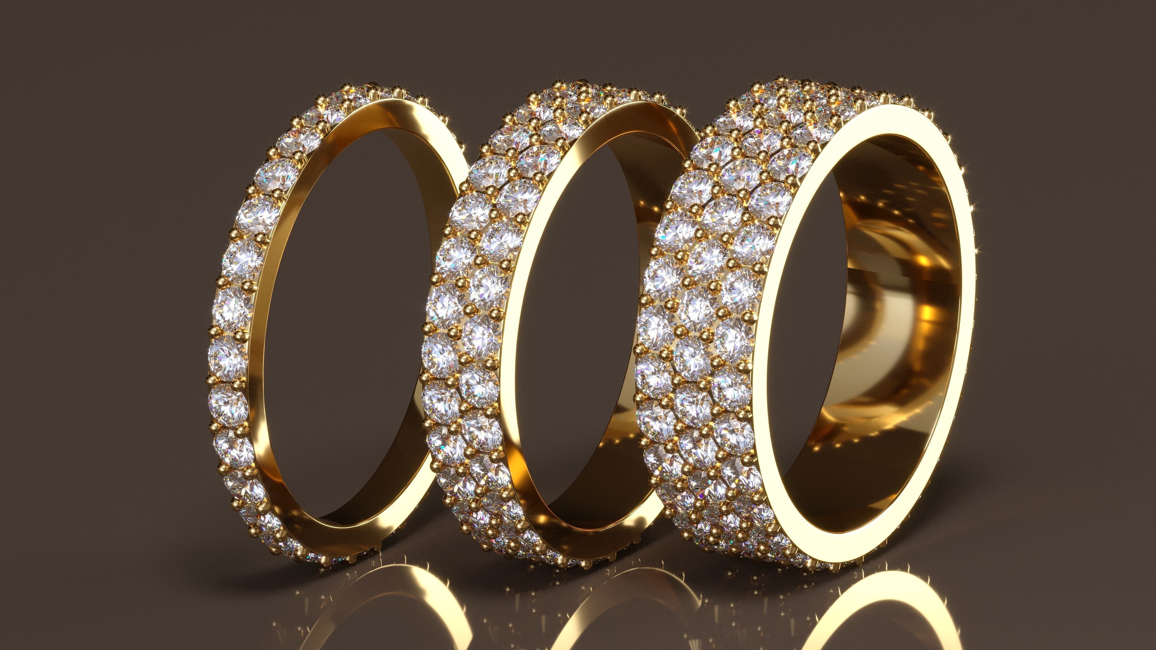 Infinity rings In Pack  3D Model Collection_26