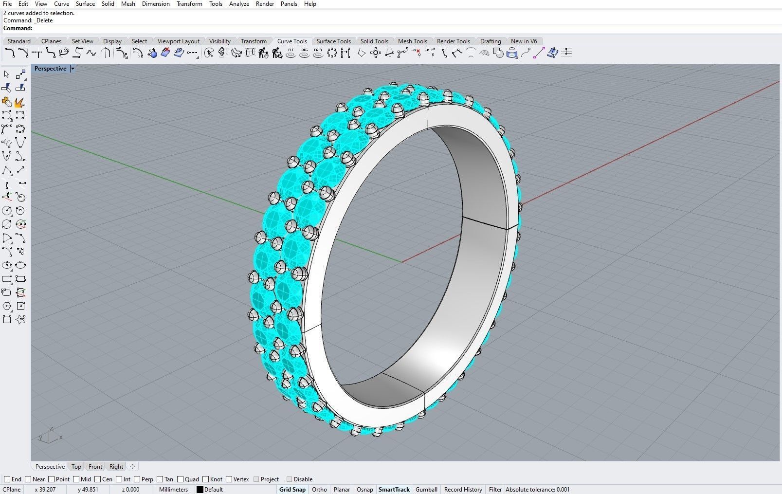 Infinity rings In Pack  3D Model Collection_15