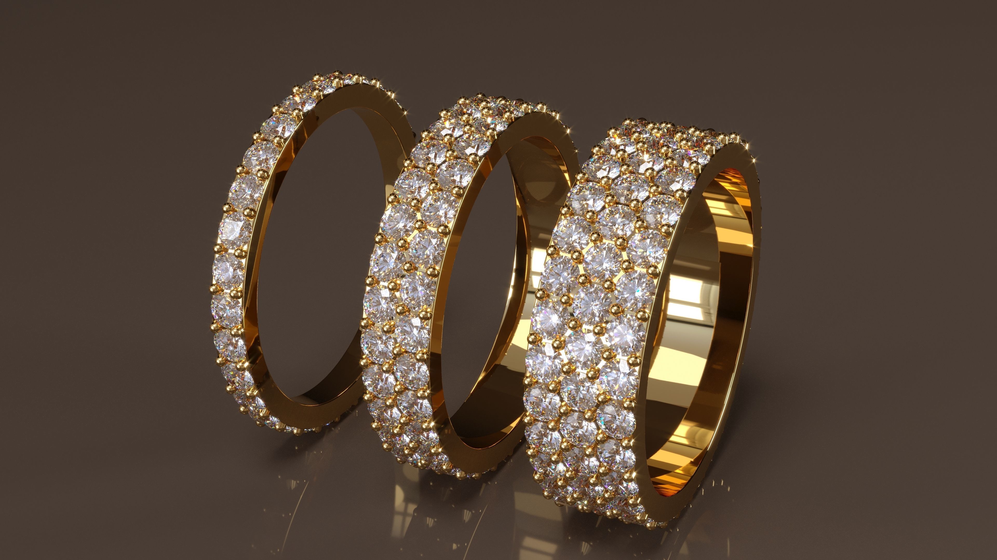 Infinity rings In Pack  3D Model Collection_27