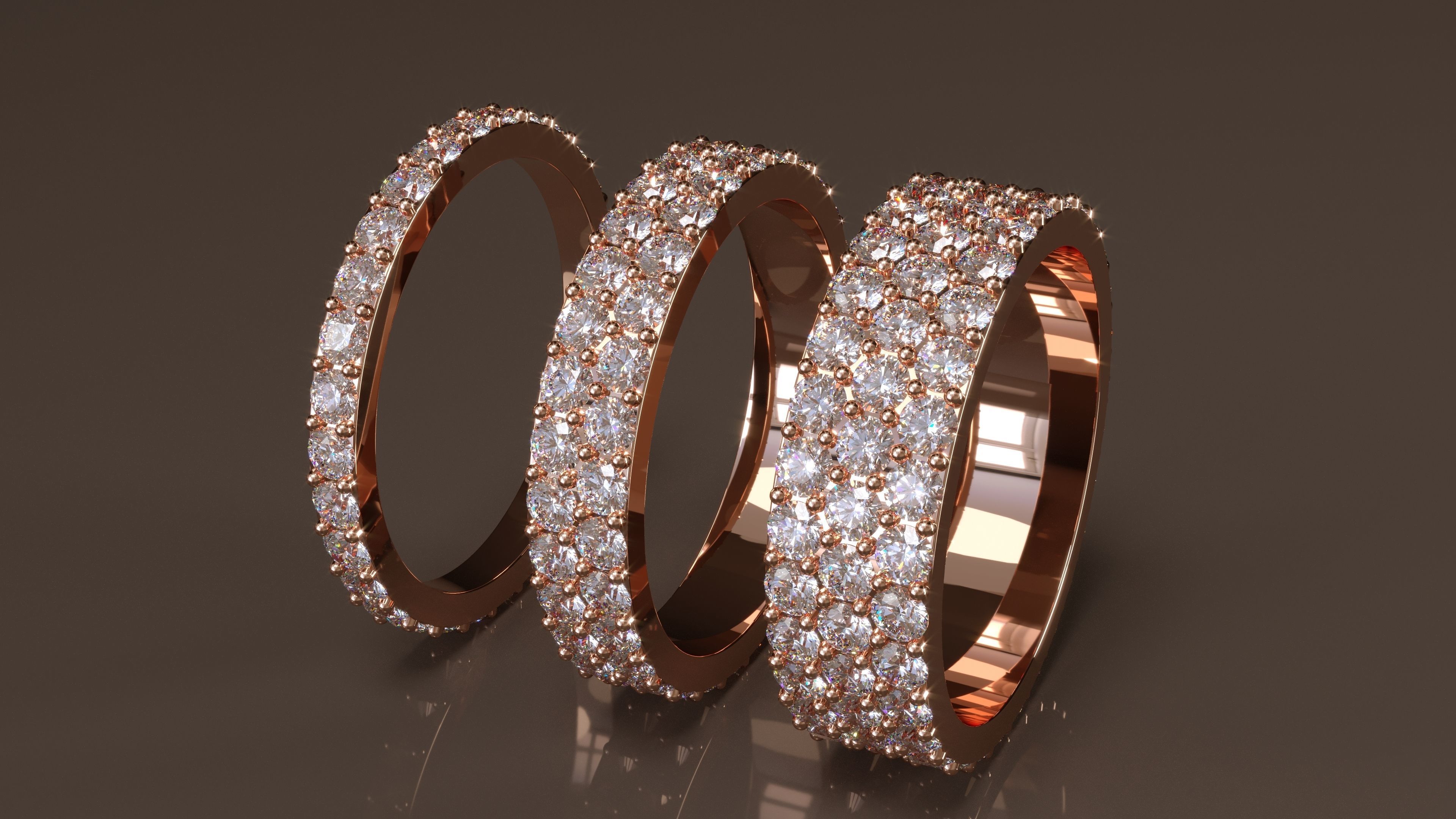 Infinity rings In Pack  3D Model Collection_28
