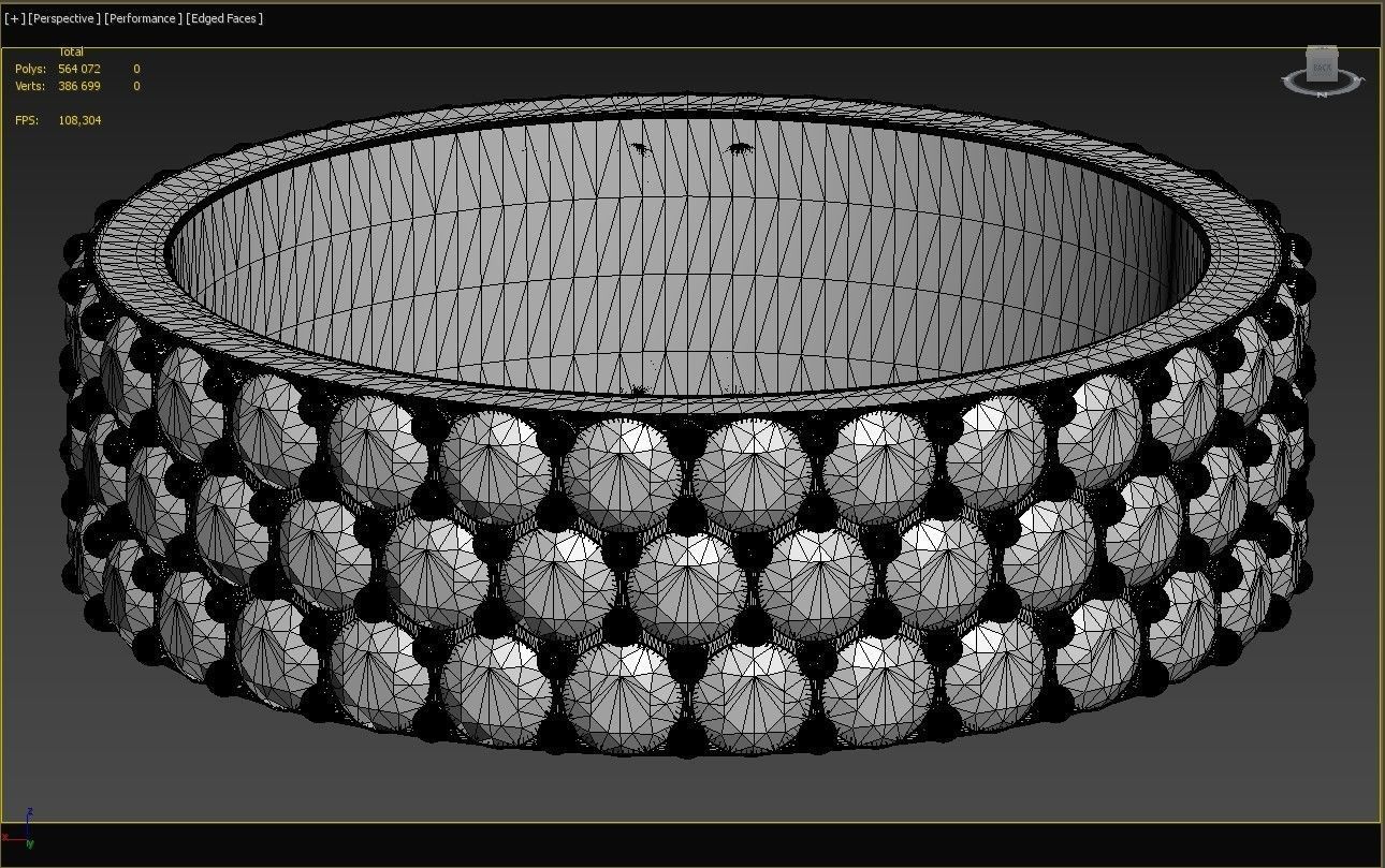 Infinity rings In Pack  3D Model Collection_25