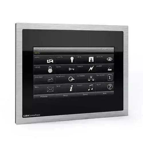Control Panel For Home Automation System 3D model Control Panel For Home Automation System 3D model