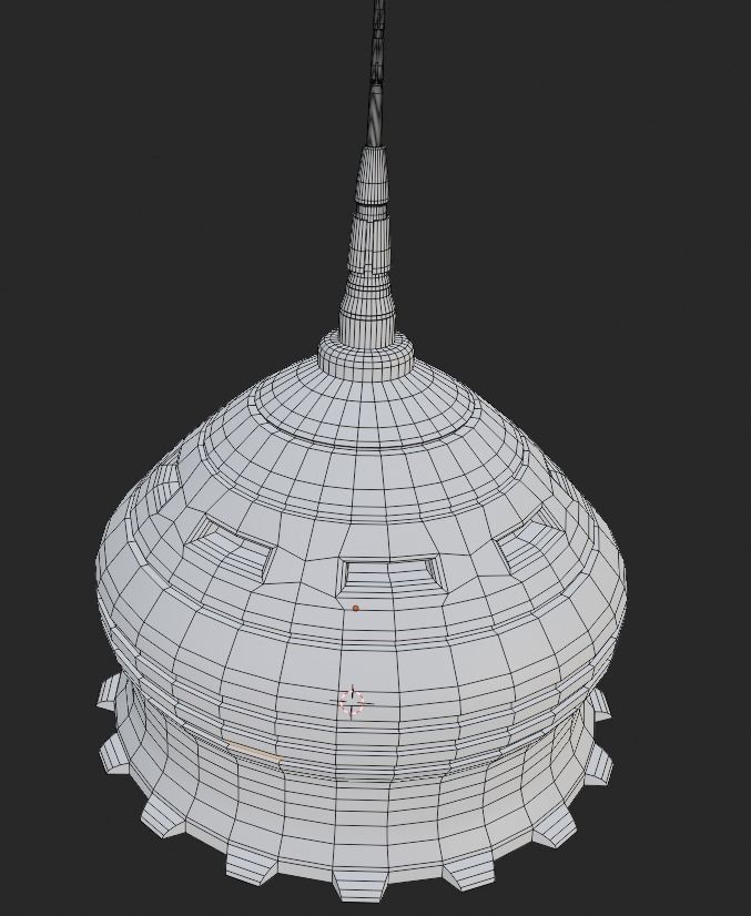 Sci-Fi Buildings Pack - 6 Buildings 3D model 3D model_16