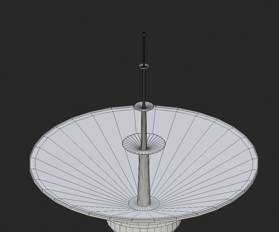 Sci-Fi Buildings Pack - 6 Buildings 3D model 3D model_18