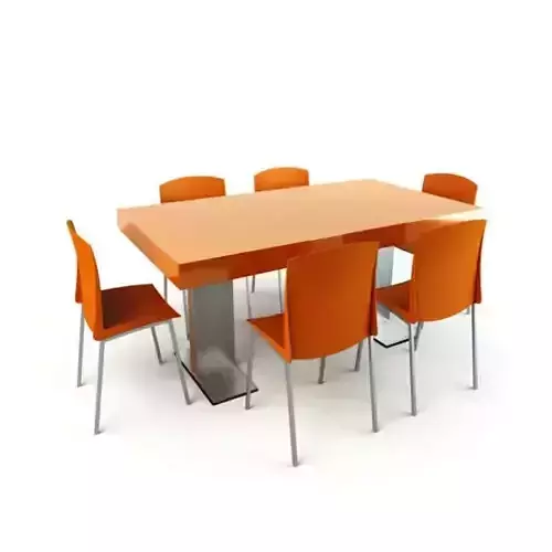 Dining Room Set  Table And Chairs