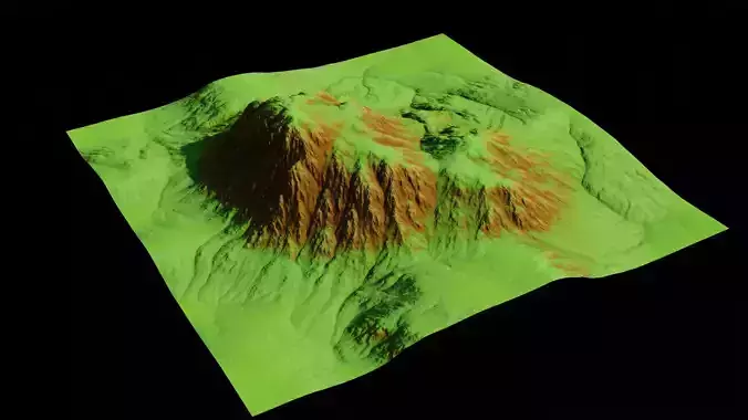 Hills 04 3D model Hills 04 3D model