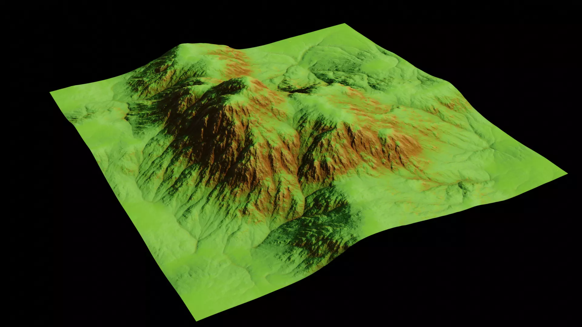 Hills 05 3D model_0