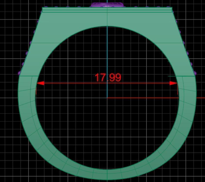 messika ring 3D model_8