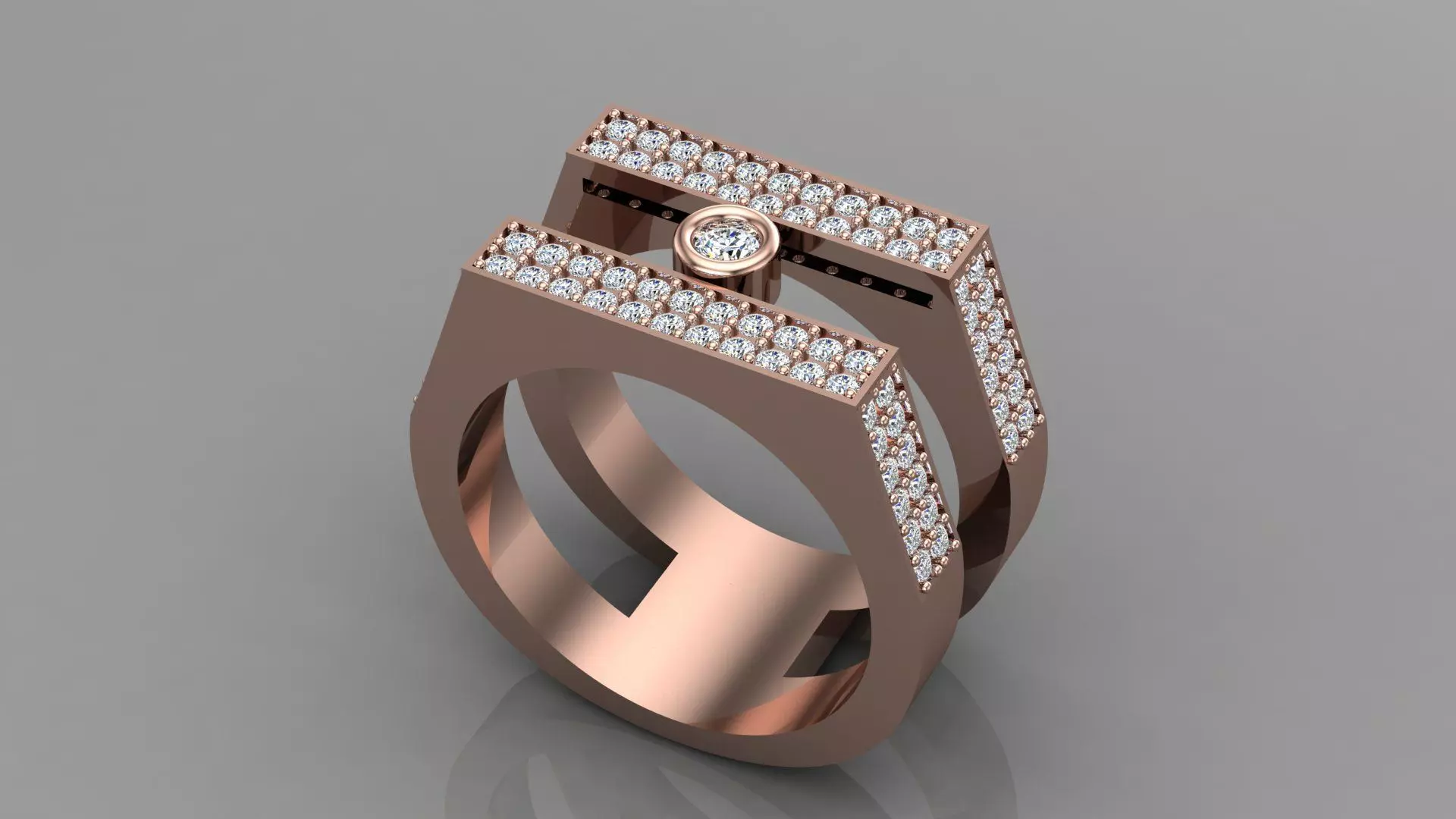 messika ring 3D model_0