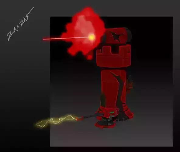 Tower Defense Free low-poly 3D model