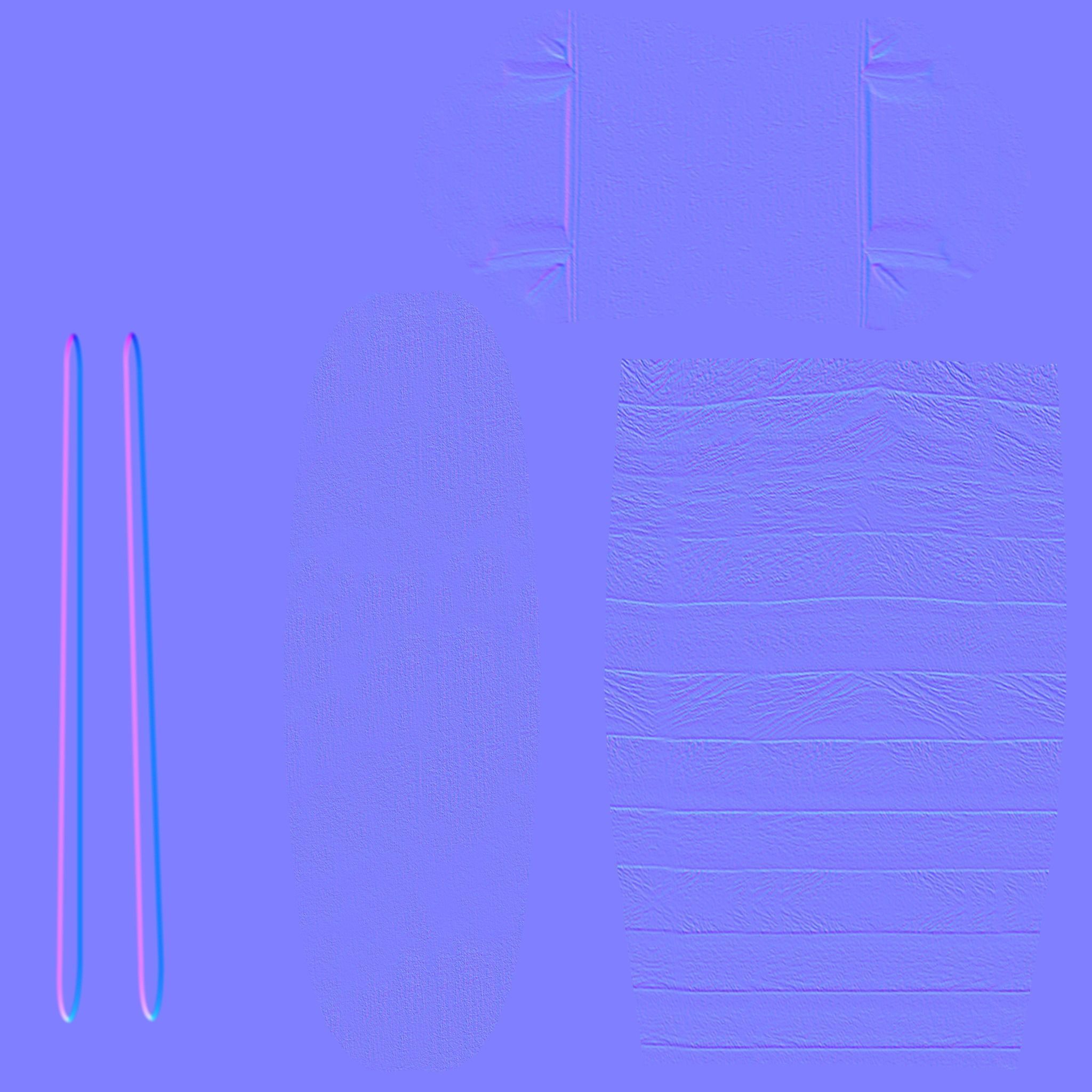 Lagertha Sword and Shield Low-poly 3D model_10