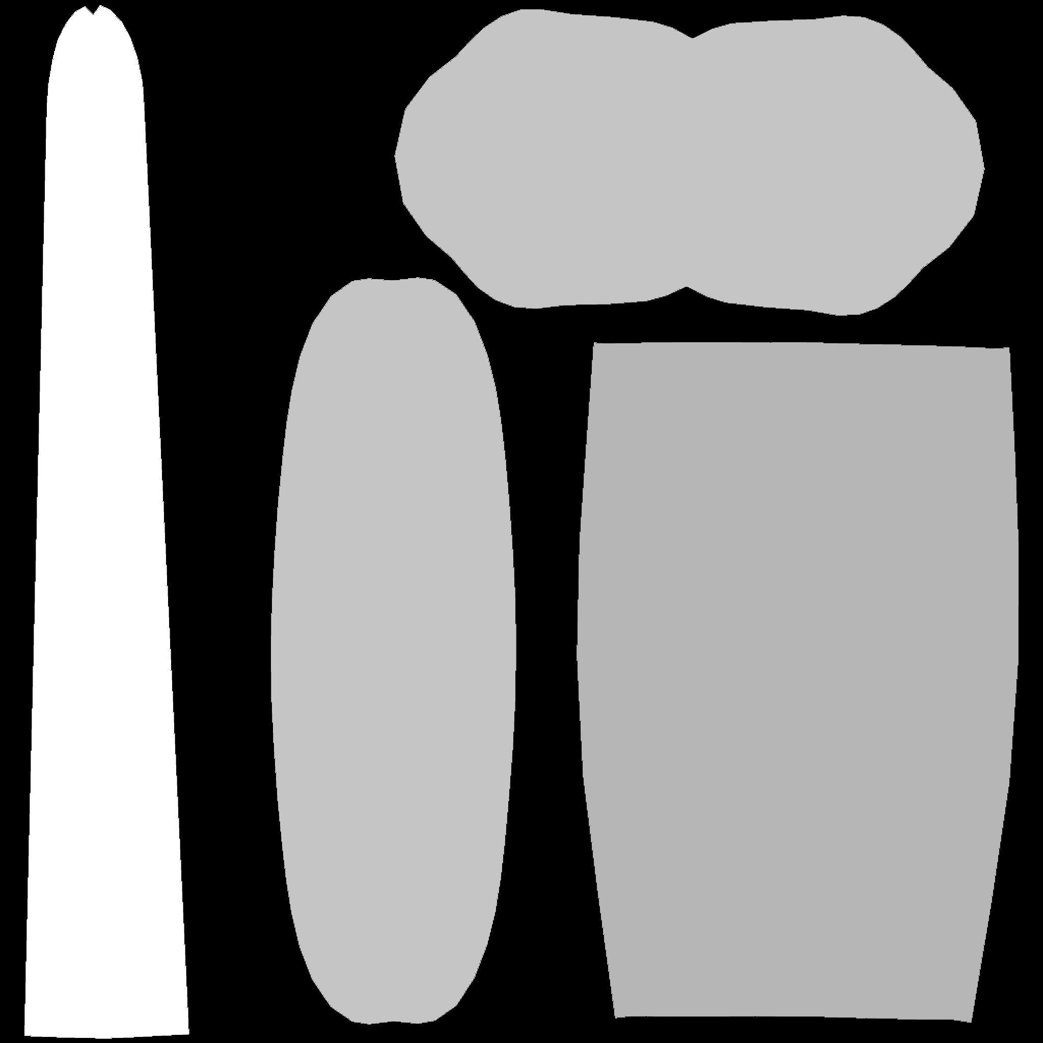 Lagertha Sword and Shield Low-poly 3D model_11