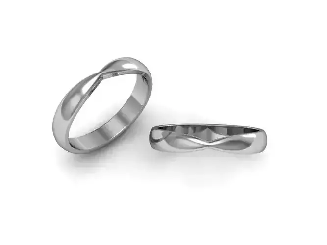 Tiffany Set rings ready for 3d print