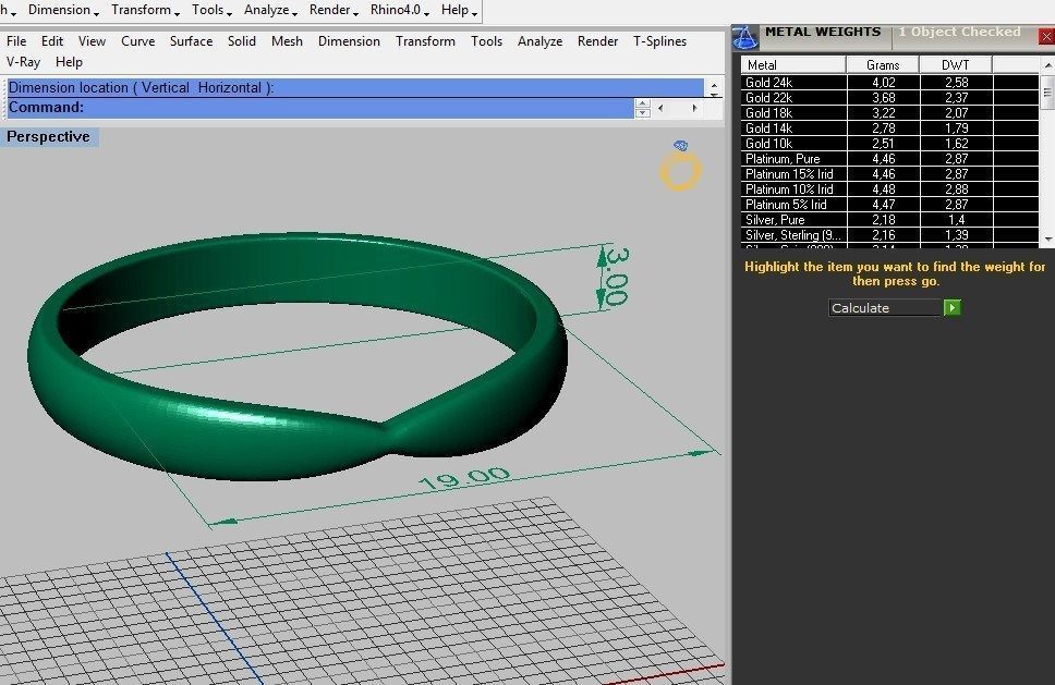 Tiffany Set rings ready for 3d print 3D print model_4
