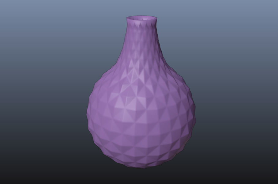 minimalist vases 3D print model_3