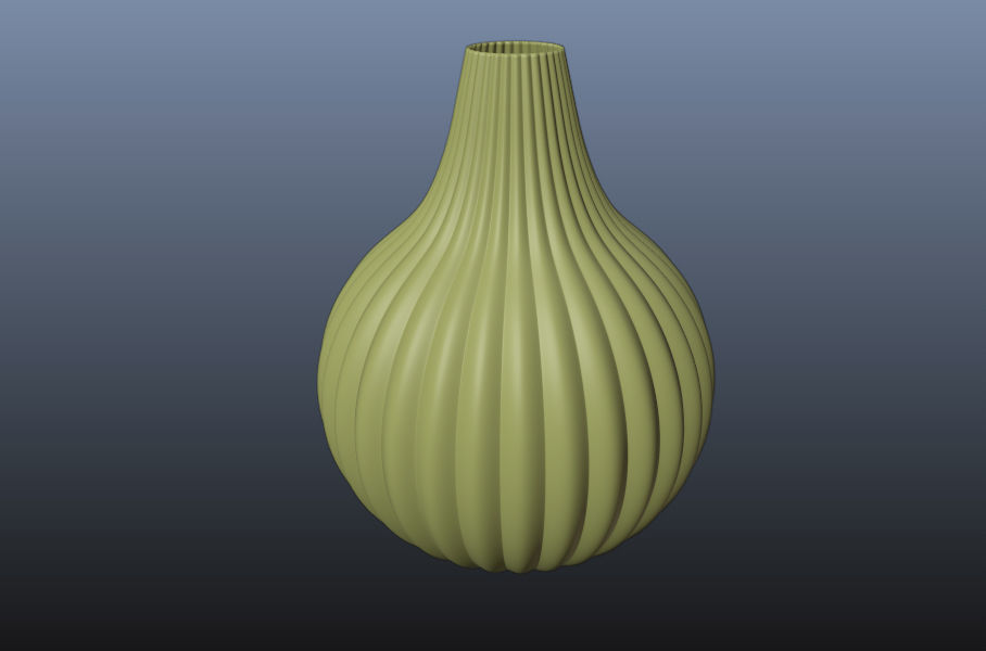 minimalist vases 3D print model_6