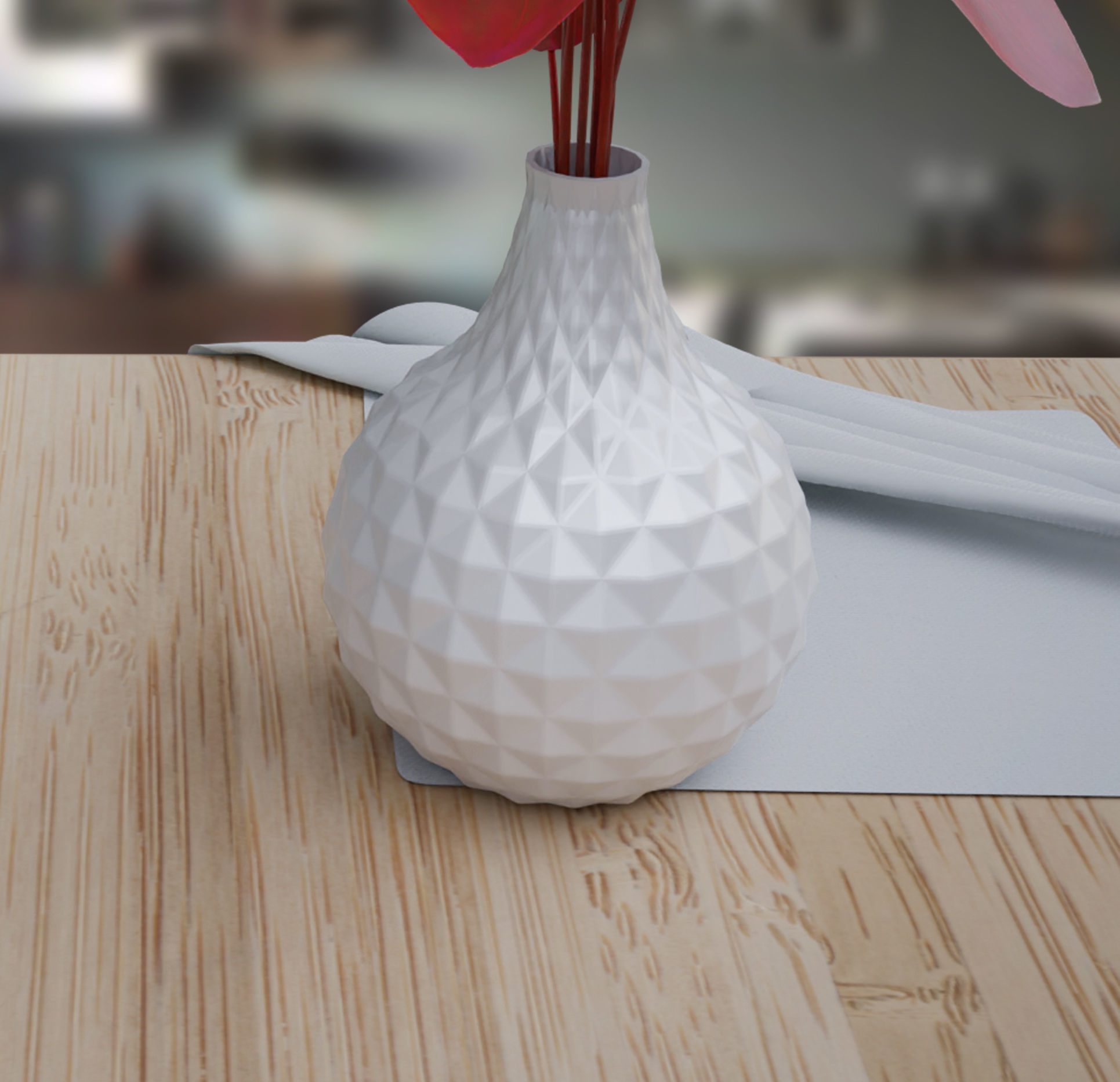 minimalist vases 3D print model_2