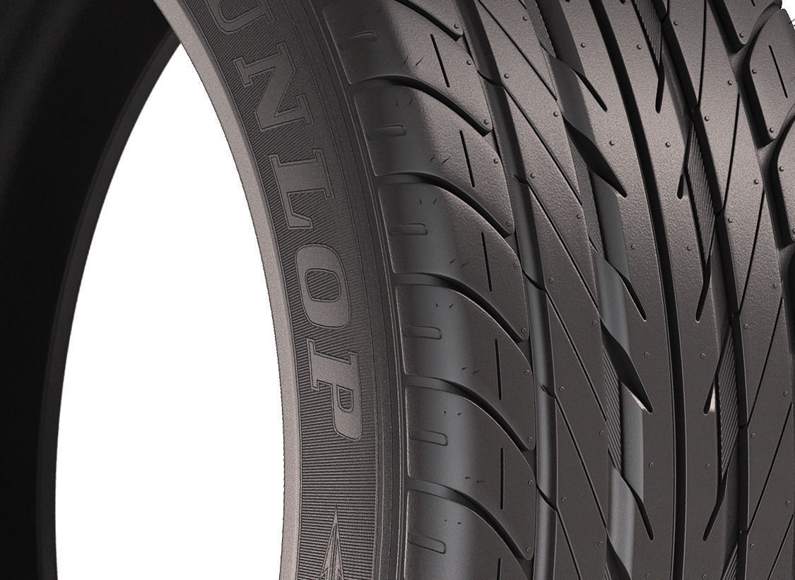 Photorealistic Car Tire  3D model_2