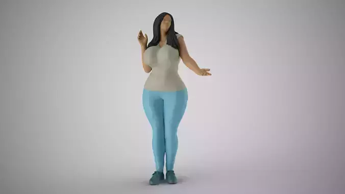 Girl Touching Rain Through Window