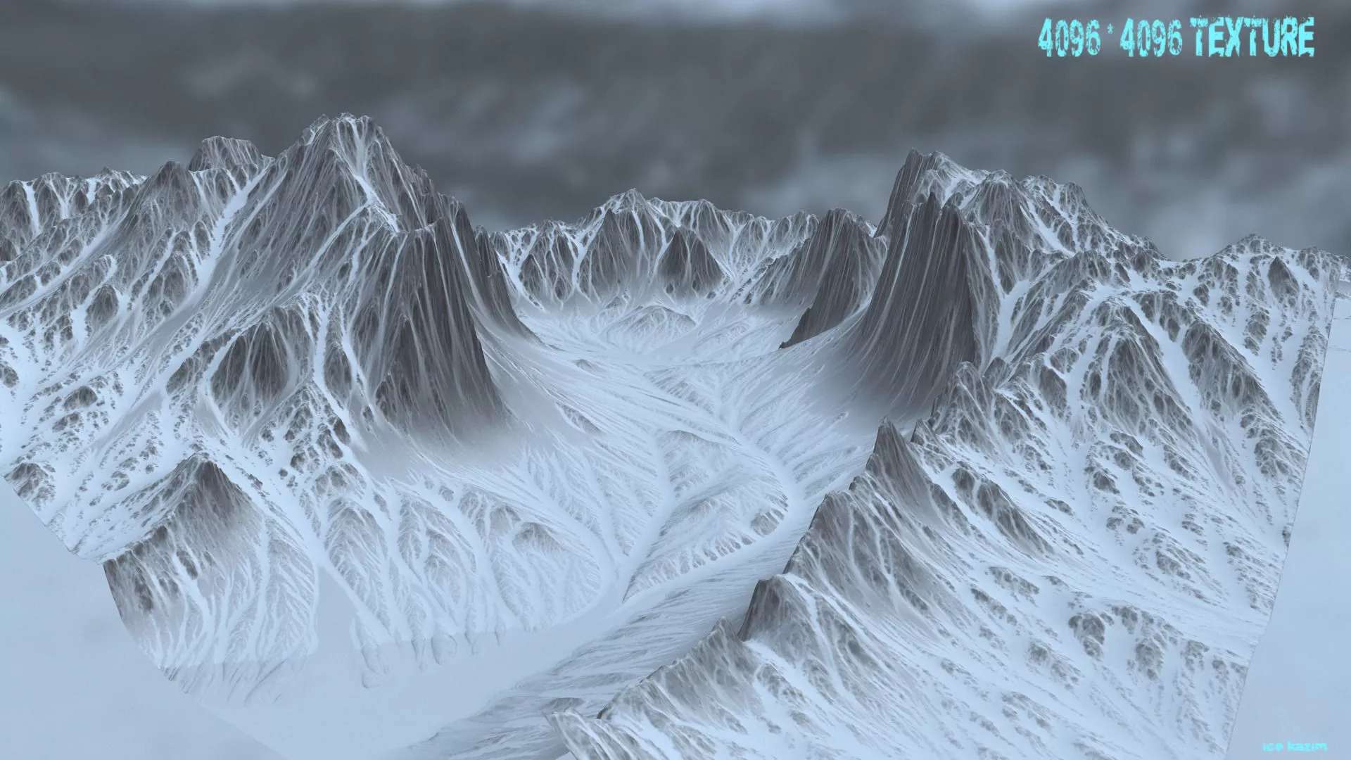 Snow Mountain 3D model