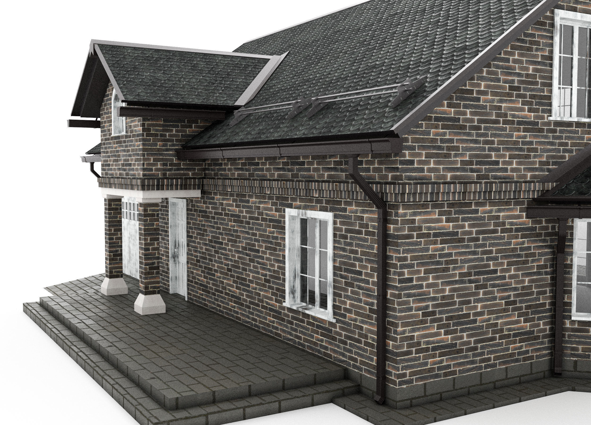 House exterior 3D model_1