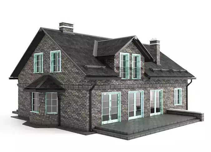 House exterior 3D model