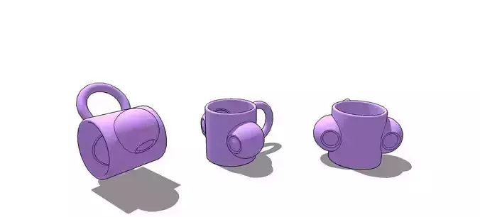 Mug Custon 3D print model
