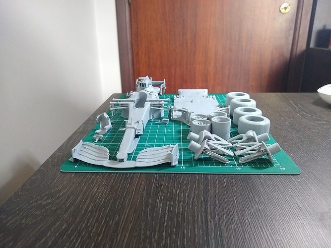 3D PRINTABLE ASTON MARTIN F1 CAR 3D print model 4