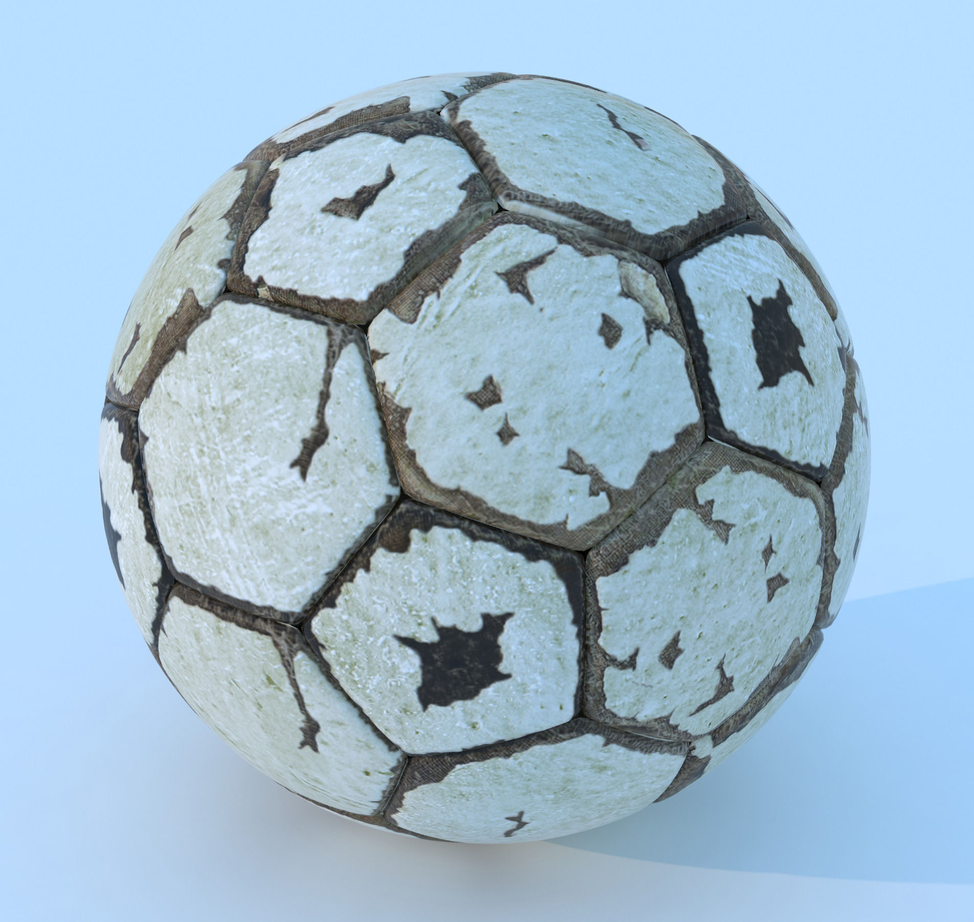Soccer Ball 3D model_1