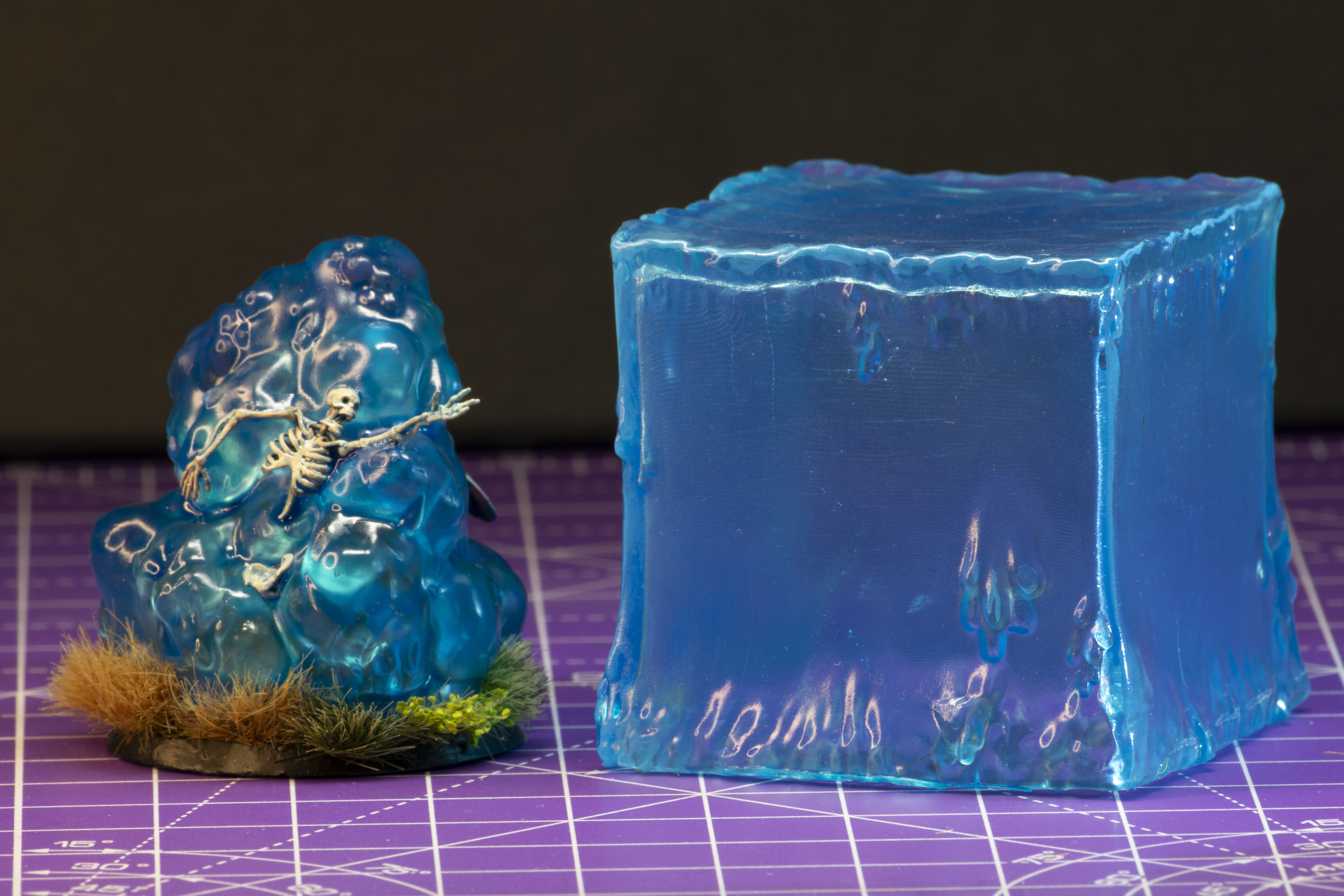 Gelatinous Cube - Customisable 3D print model_4