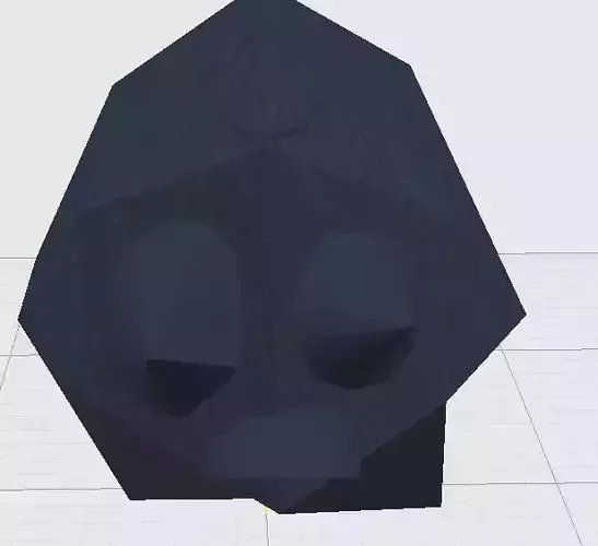 kindof mask but bad 3D model