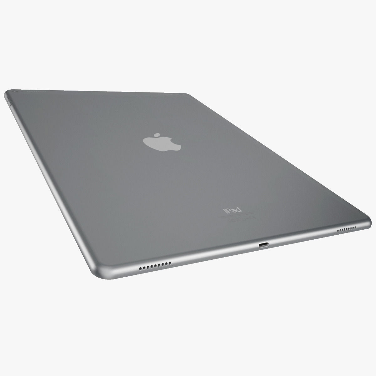 Apple iPad Pro Space Gray 3D model_9