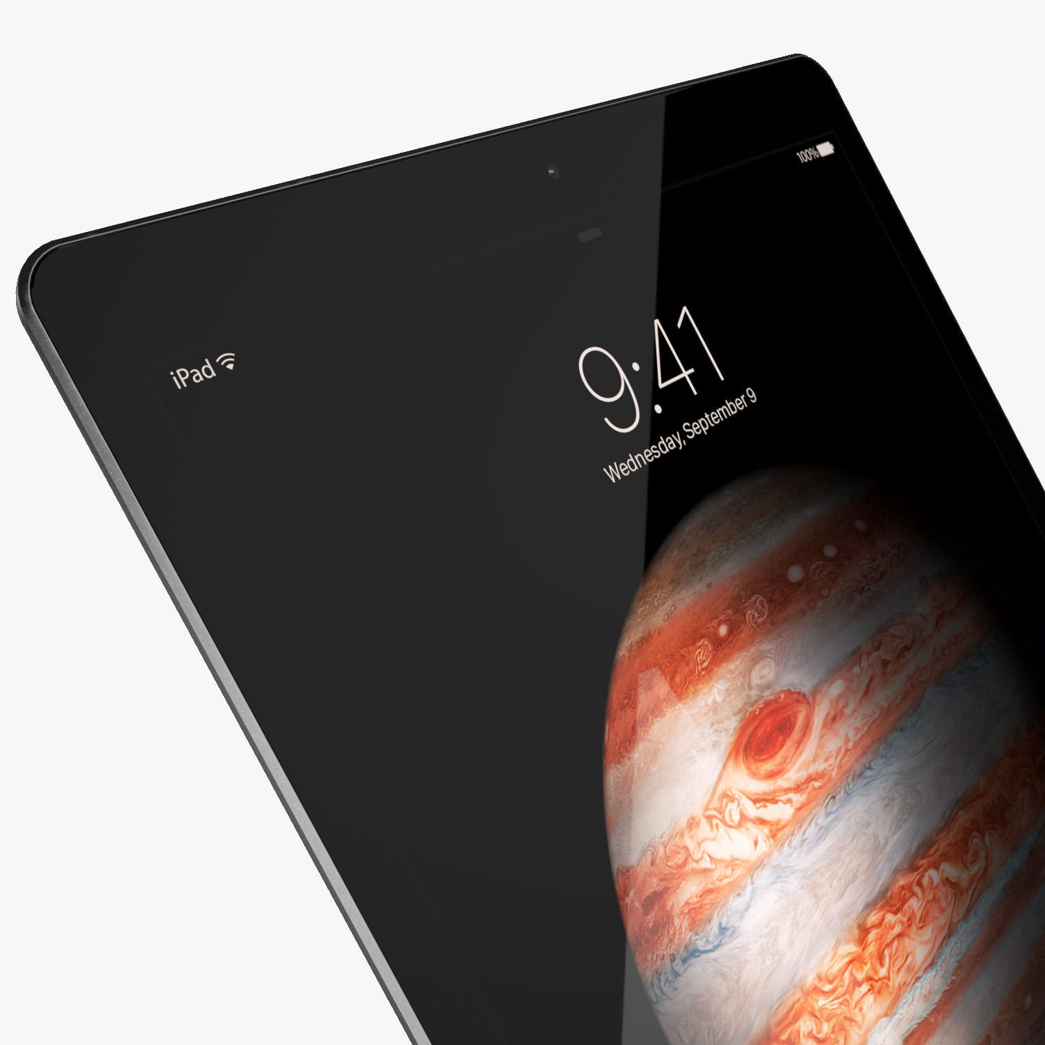 Apple iPad Pro Space Gray 3D model_8