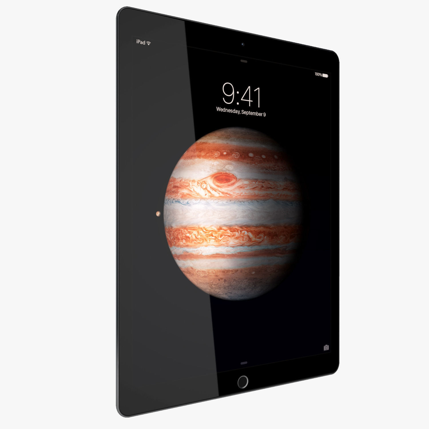 Apple iPad Pro Space Gray 3D model_4