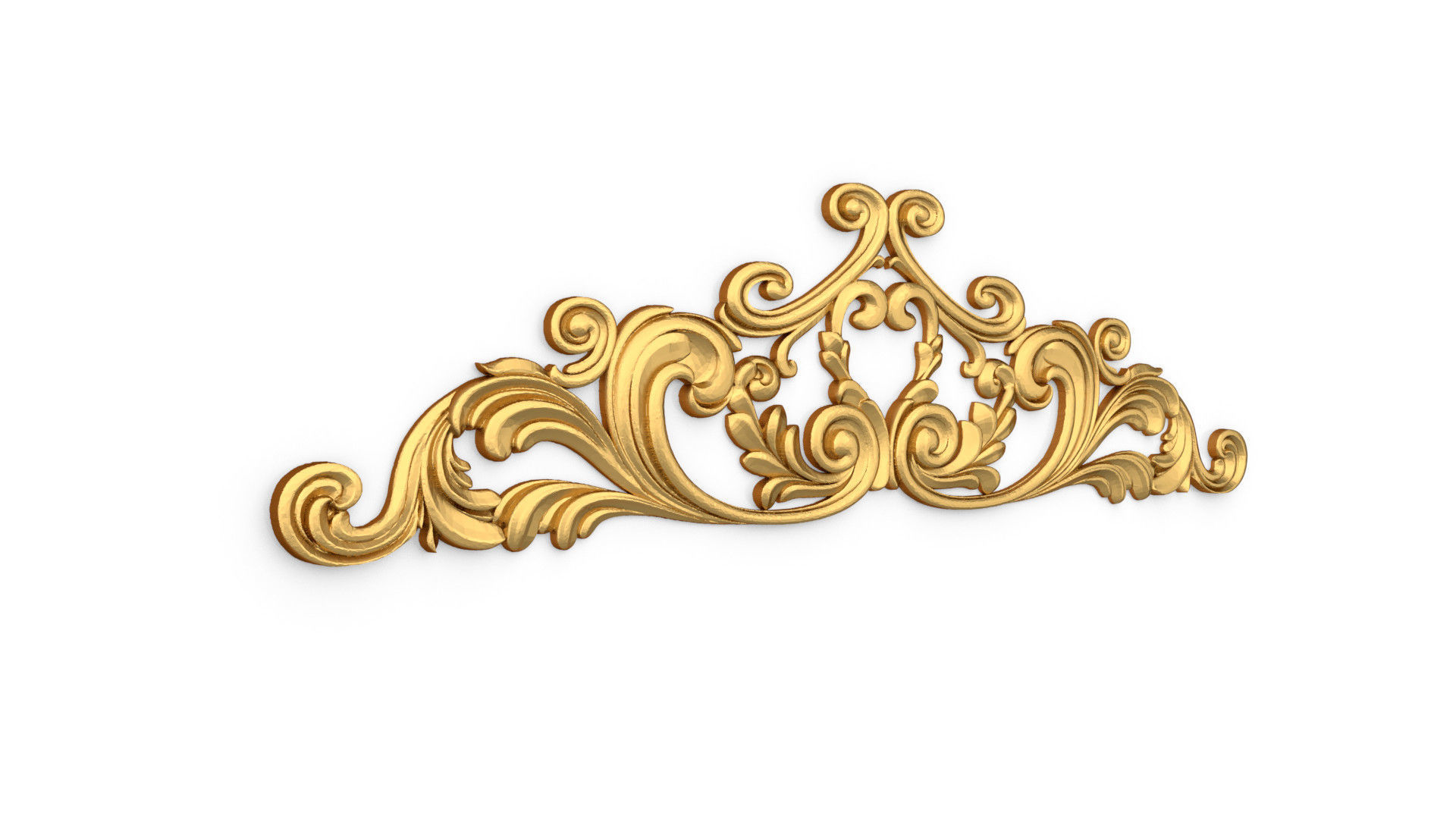 Classic decor ornament 38 3D print model_1