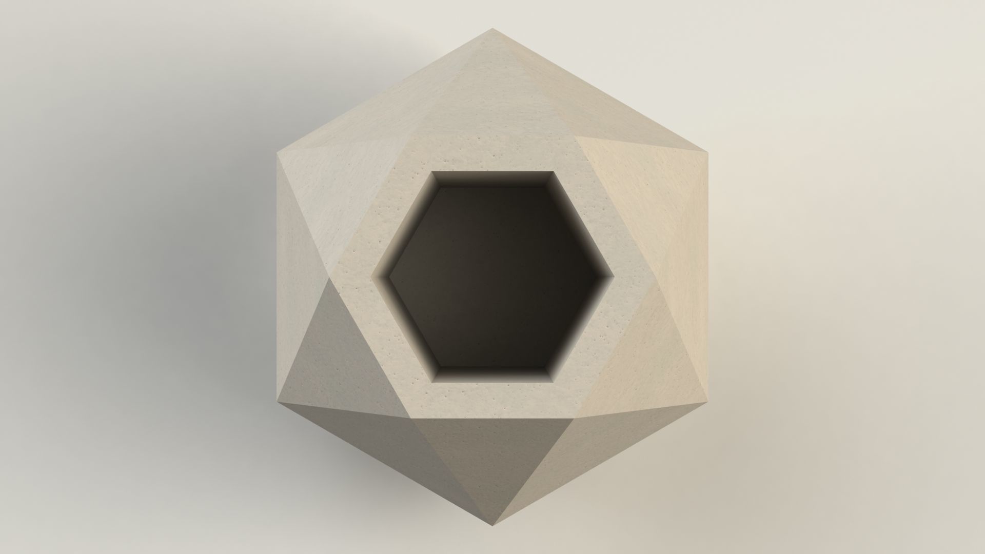 CONCRETE POTS 3D print model_6