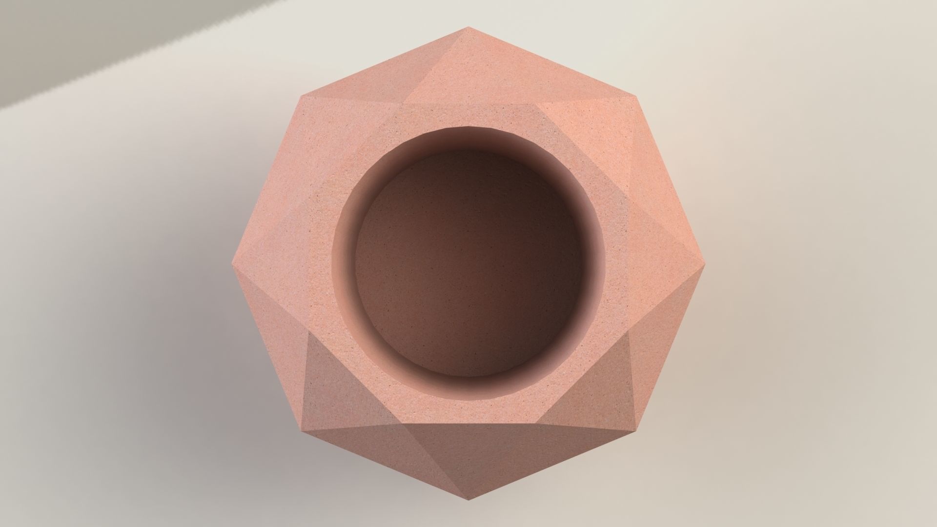 CONCRETE POTS 3D print model_9