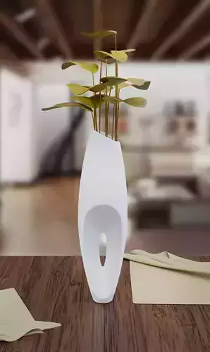 minimalist vase 3D print model
