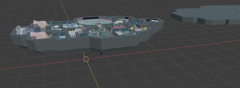 Among us map 3D model_1