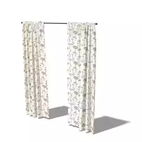 Floral Shower Curtains
