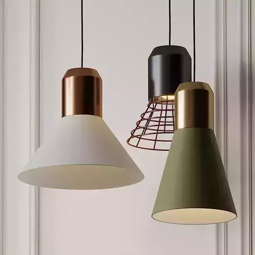 CLASSICON Bell Light Pendant Lamps by Dopo Domani 3D model