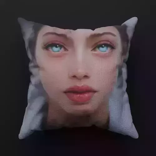 Pillow - Illustration - PBR Low-poly 3D model